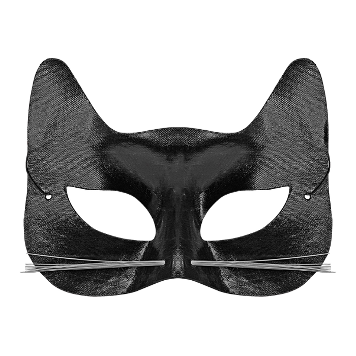 Sort Katte Maske til Fest - Fantastisk Tilbud!