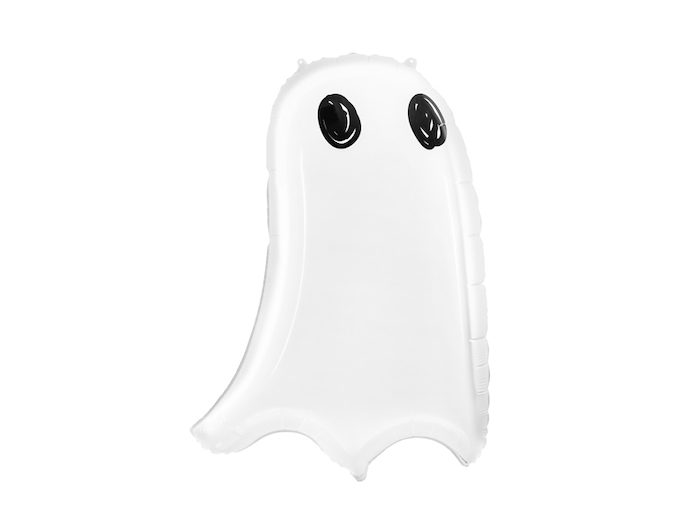 Spøgelses Folieballon til Halloween Pynt - 68 cm