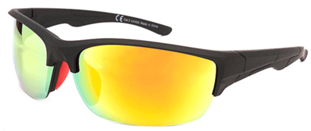 Sportssolbrille "Puy de Sancy" med Guld Spejlrefleks