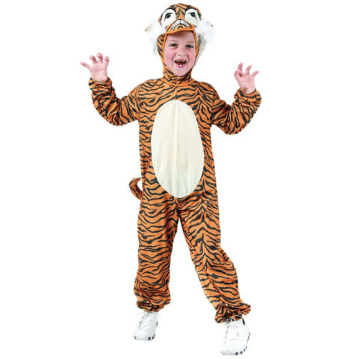 Tigerkostume til børn - perfekt til festlige lejligheder!