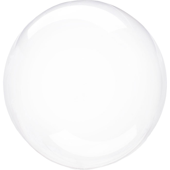 Gennemsigtig Krystal Folie Ballon 45-55 cm - Super Tilbud!