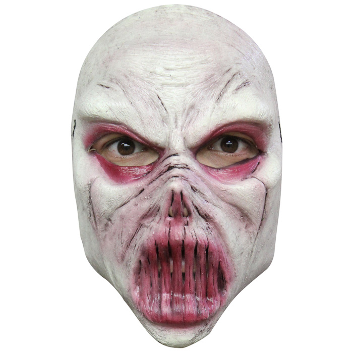 Uhyggelig Halloween Ghoul Maske – Perfekt til skræmmende fest!