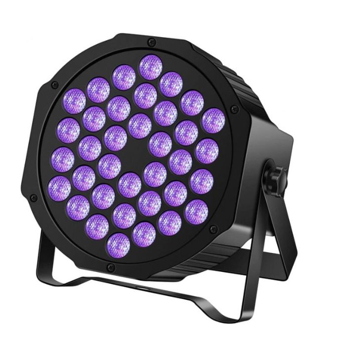 UV Lampe med 36 LED Dioder til Fest og Underholdning
