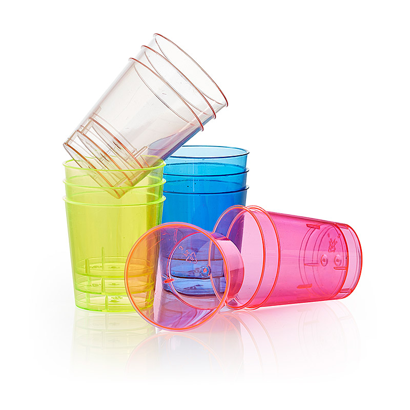 12 Uv Shotglas til festlige anledninger
