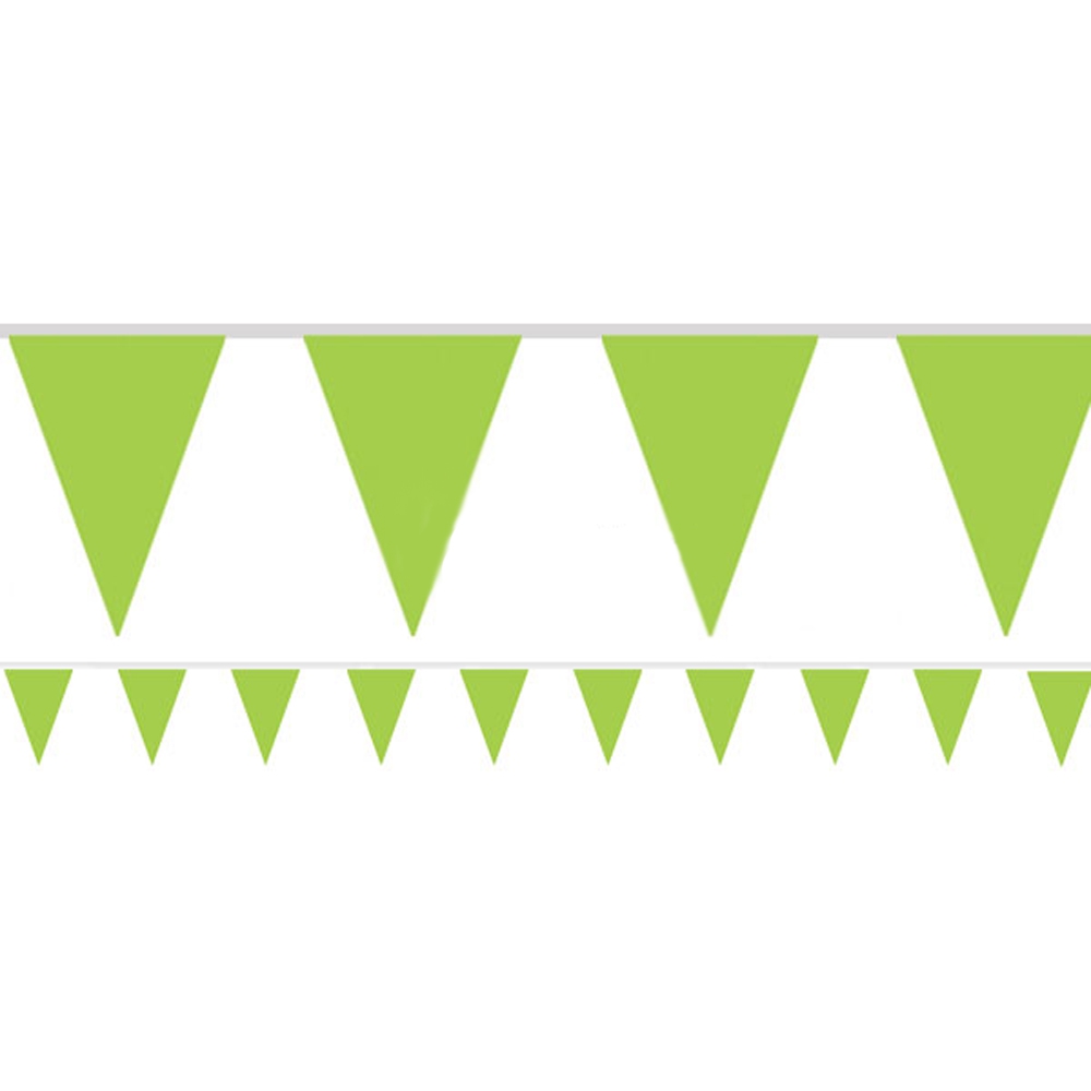 Limegrønt Vimpelbanner til Fest – Fantastisk Tilbud!
