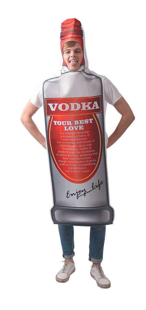 Vodka Flaske Kostume – Sjovt Festtilbehør til Fester!