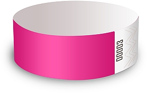 100x Pink Adgangsarmbånd Uden Tryk - Fantastisk Tilbud!