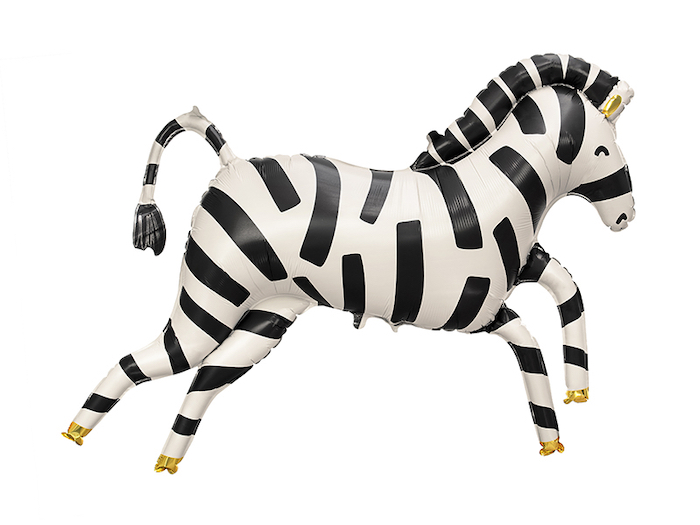 Zebra Folieballon 115   85