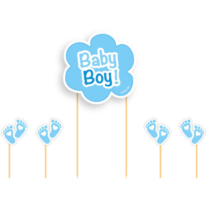 Baby Boy Kagedekoration - Perfekt til festlige anledninger!