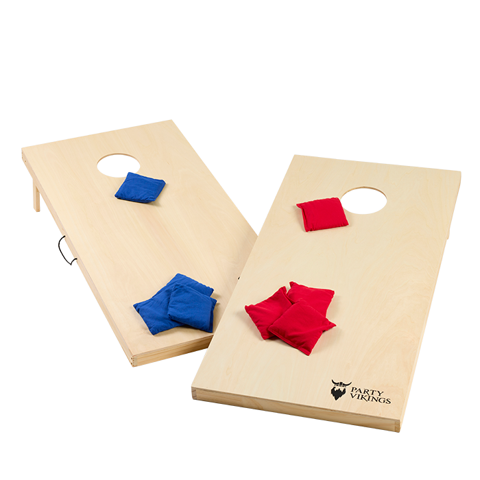 Cornhole Sæt 120x60 cm - Officielle Mål Med Kasteposer
