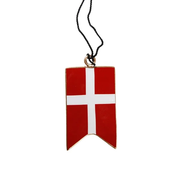 Dannebrog Flag til Juletræ - Det Gamle Apotek