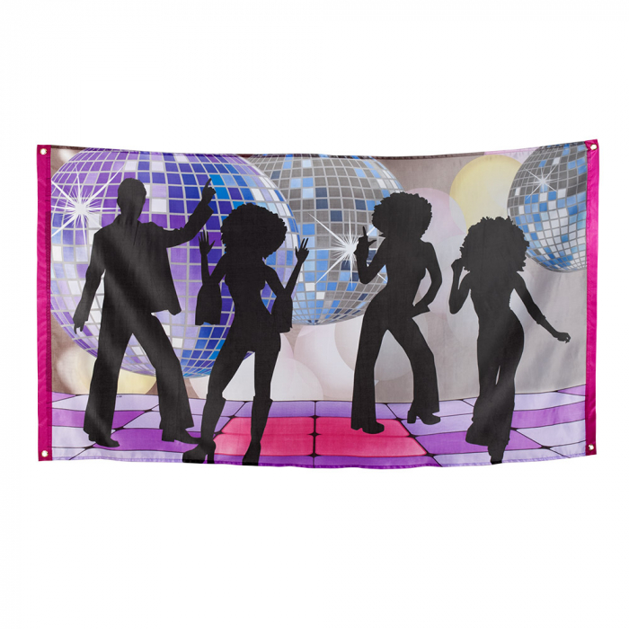 Diskobanner 150x90 cm - Festlig dekoration til enhver fest!