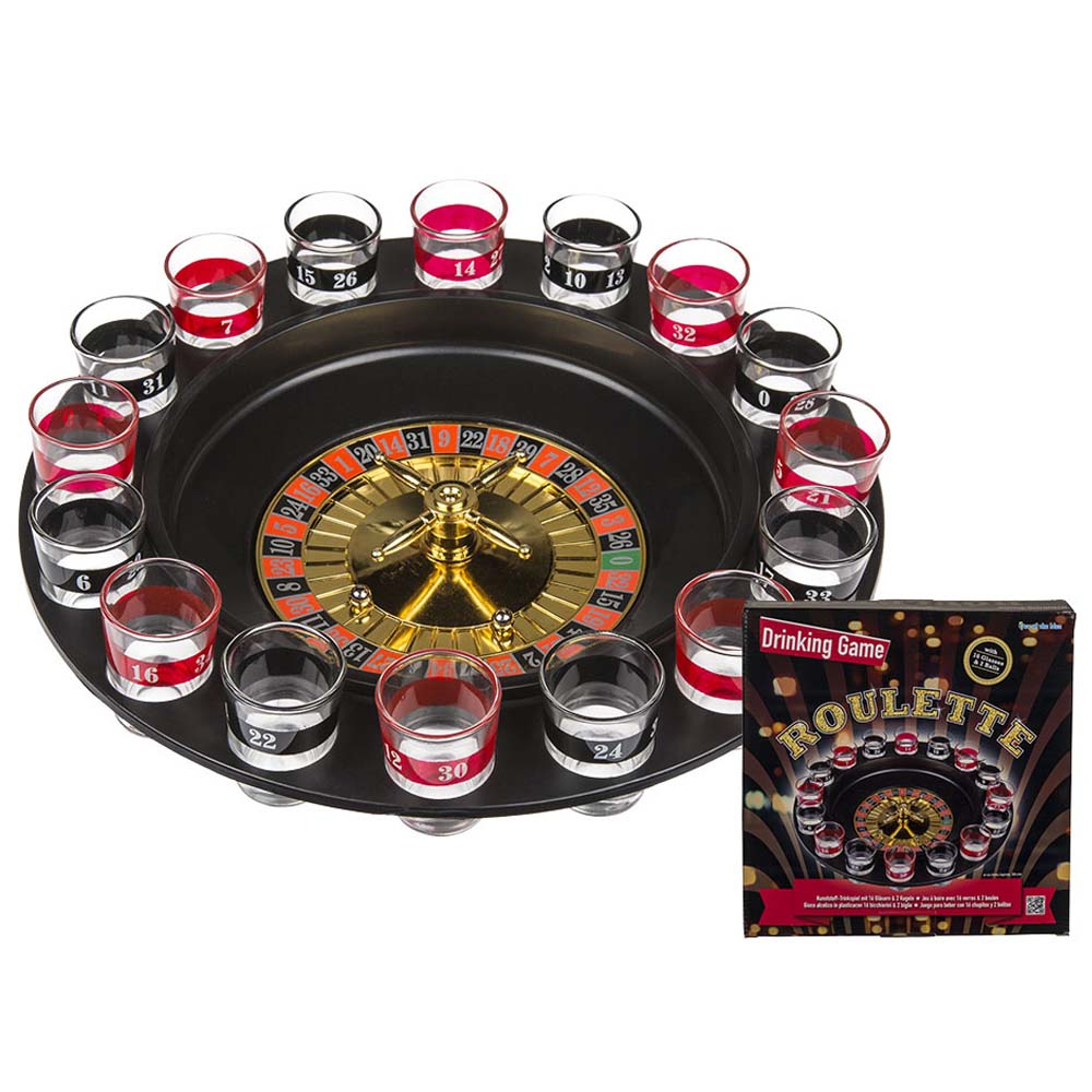 Drikke Roulette - Sjovt drukspil med farverige glas!