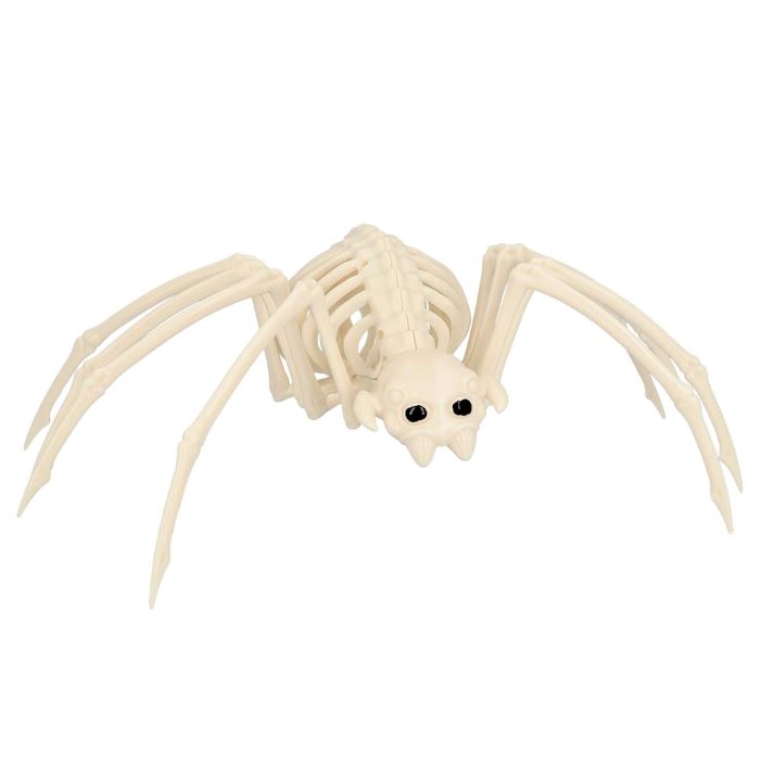 Edderkop Skelet Dekoration til Halloween Fest 35x19 cm