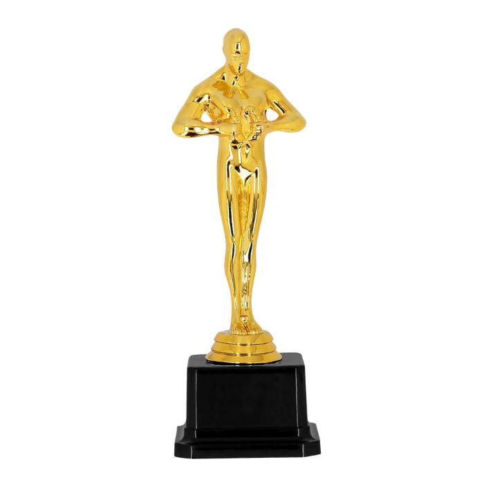 Guld Hollywood Award Statuette - Perfekt til Fest!