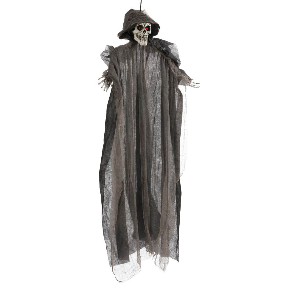Lysende Halloween Skelet – Uhyggelig Dekoration 120 cm