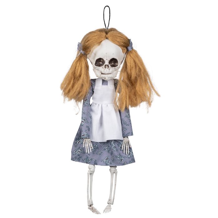 Halloween Skelet Dukke Dekoration 44 cm - Perfekt til Fest!