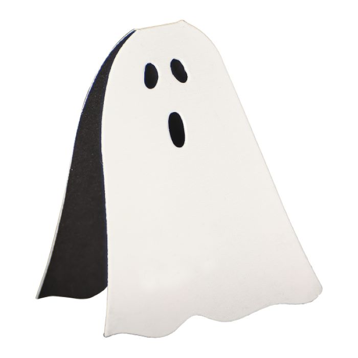 Halloween Spøgelse Papir Bordkort til Fest 6x9 cm