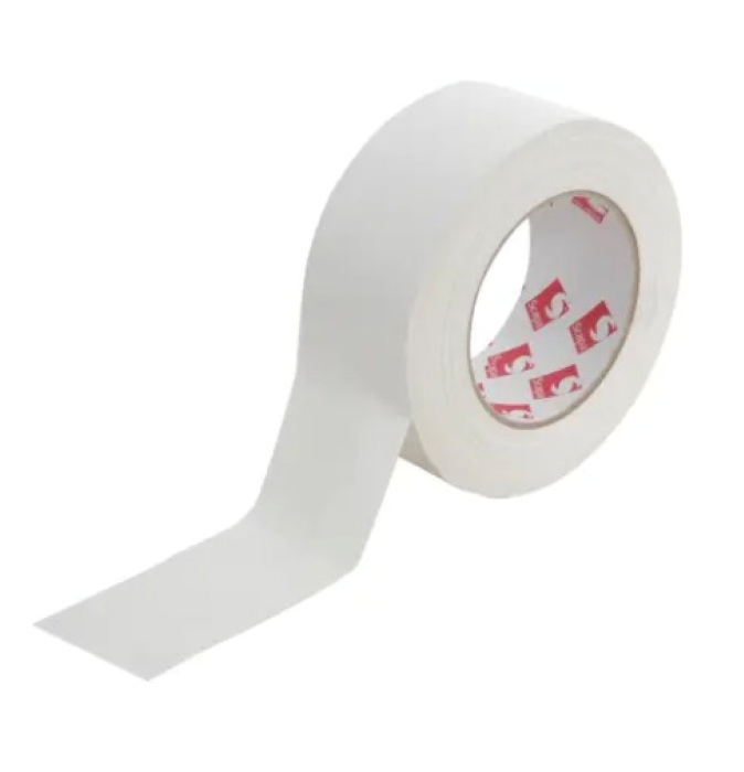 Hvid Gaffa Tape - 10 m til Fest og Arrangementer
