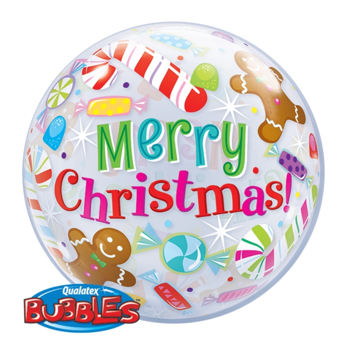 Juleballon med Motiver - 56 cm til Festlige Anledninger