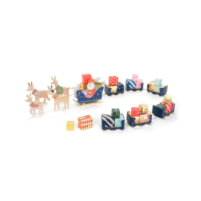 Julekalender med Julemandens Slæde - Sjov til December!