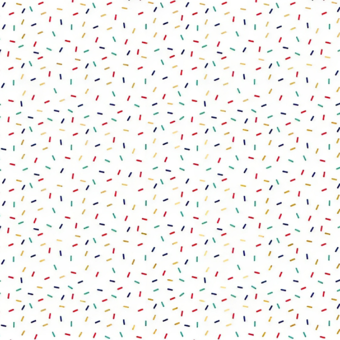 Julegavepapir med Krymmel Motiv - 70x200 cm Festligt Design