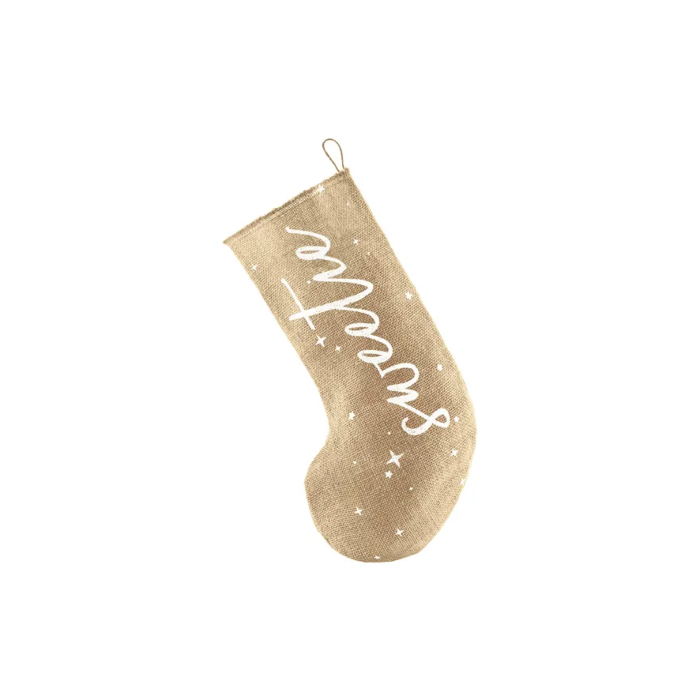 Julesok i Jute Sweetie - Perfekt til Jul!