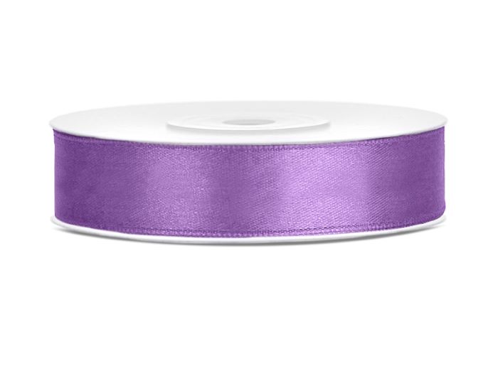 Lys Lilla Satinbånd 12 mm x 25 m - Perfekt til Fester!