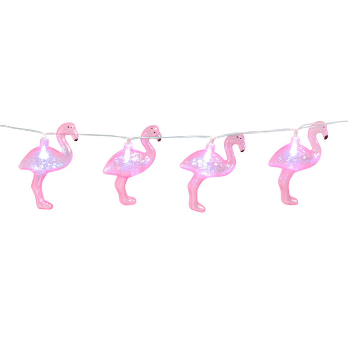 Lyserød Flamingo Lyskæde - Perfekt til festlige anledninger!