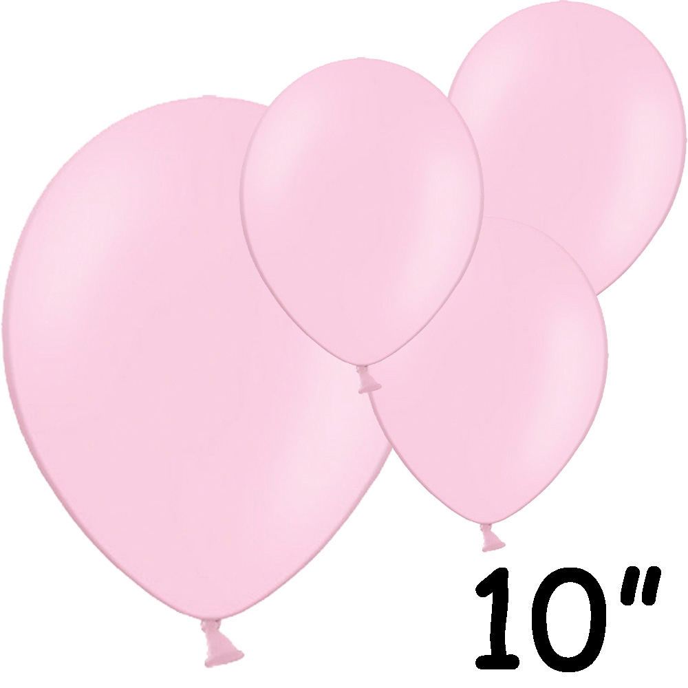 Lyserøde 10" Balloner - 100 Stk til Festlige Anledninger!