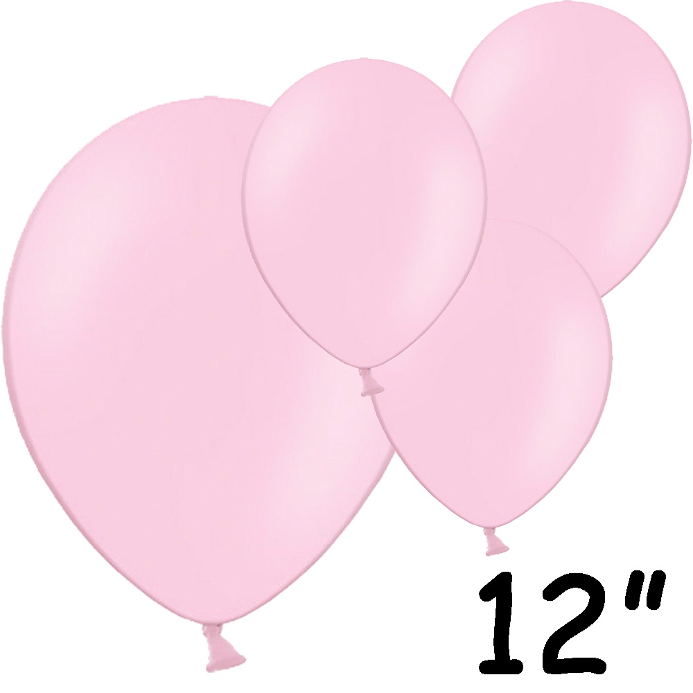Lyserøde Latexballoner 12" – 100 Stk til Festlige Fejringer