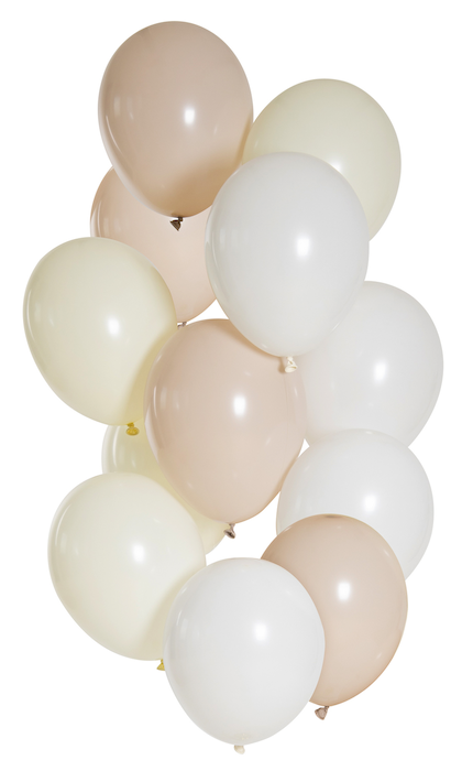 Nude Nuancer Ballon Buket 12x33 - Fantastisk Tilbud!