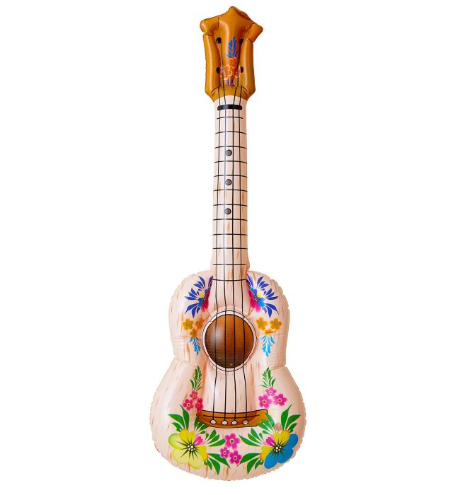 Oppustelig Hawaii Hula Guitar - Festlig Underholdning!