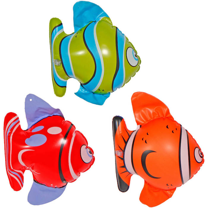 Oppustelig Tropiske Fisk 3x 16