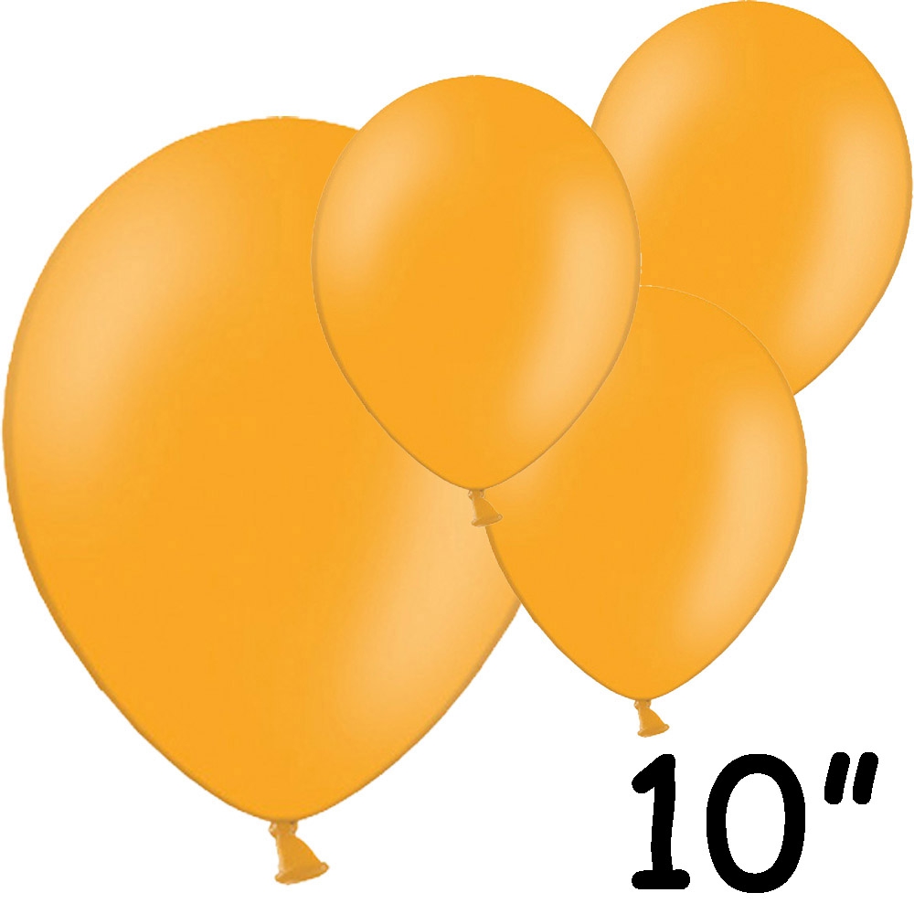 100 stk. Orange Balloner – Perfekte til Festlige Anledninger!