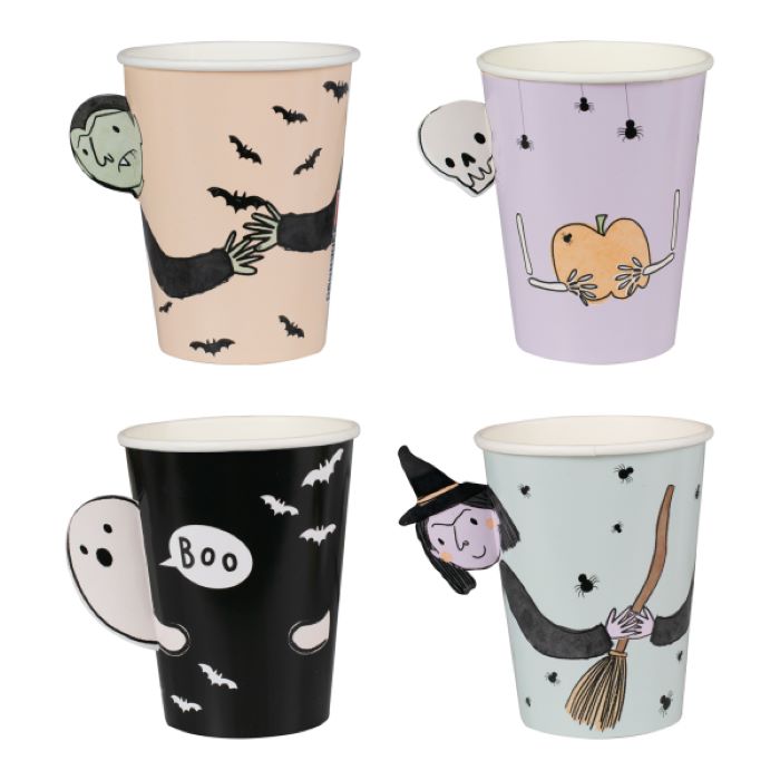 Pap Kopper Med Halloween Motiver 8x 250