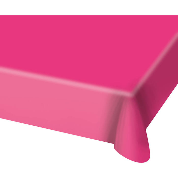Pink Plastik Dug 130x180 cm - Festlig Dækning!