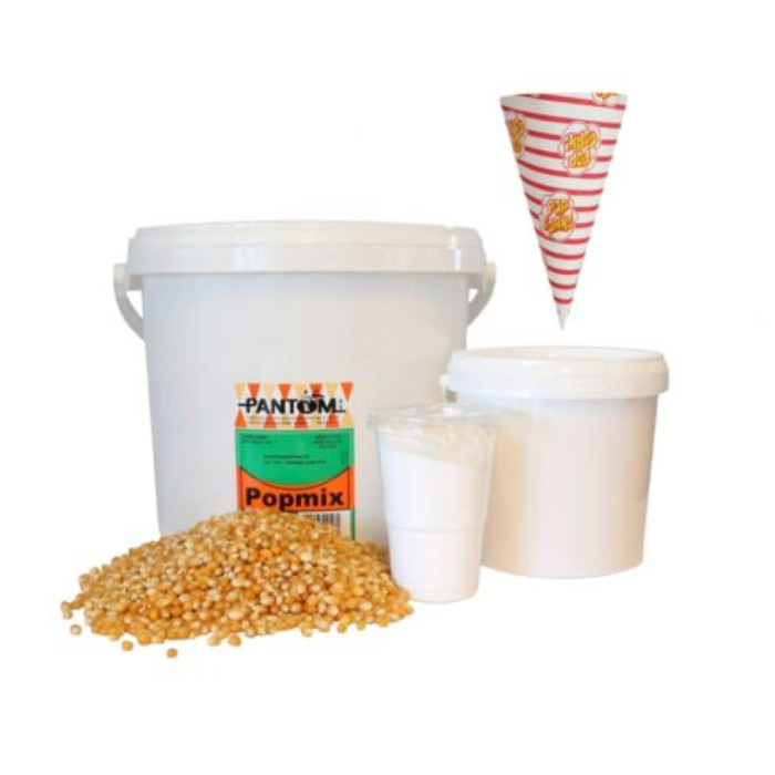 Popcorn Festpakke - 250 Portioner til Festen!
