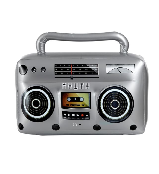 Retro Oppustelig Ghettoblaster - Feststemning til salg!