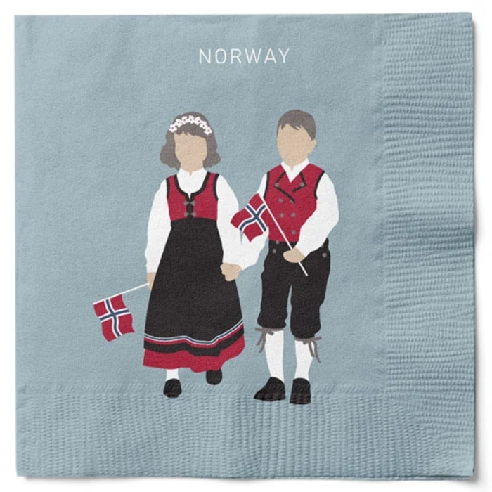 Norske Motivservietter - Perfekt til dit bord!