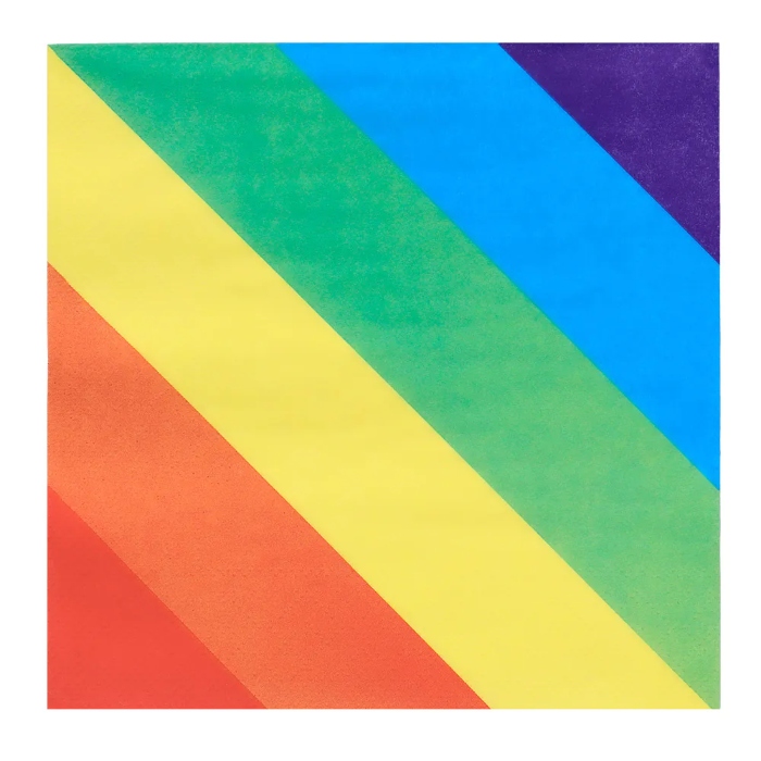 Farverige Pride Servietter til Festen - 20 stk.