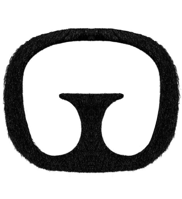 Sort Goatee Skæg Kostume til Temafest - Black Friday Tilbud!