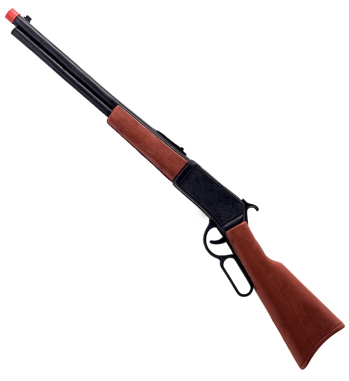 Sort og Brun Cowboy Riffel Kostume - Skab Temaet!