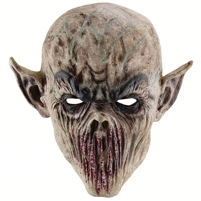 Skræmmende Halloween Goblin Maske til Festen