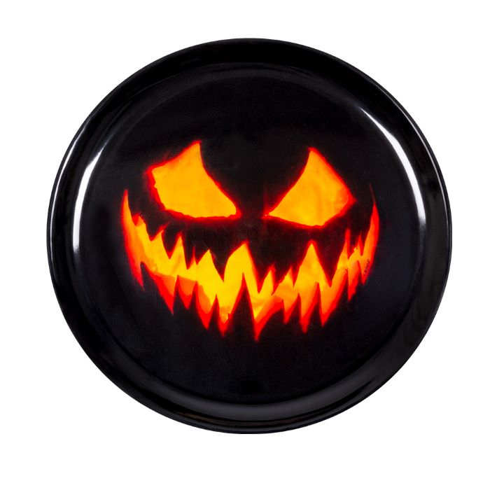 Uhyggelig Halloween Græskar Serveringsbakke - Ø 34,5 cm