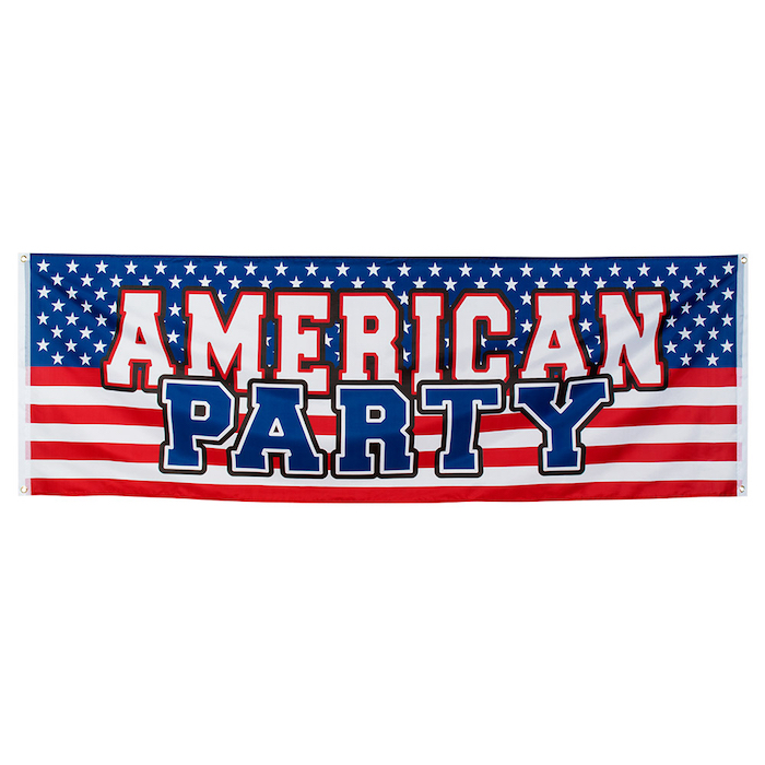 USA Banner 74x220 cm - Få det nu!