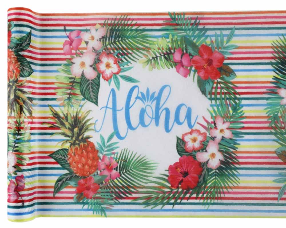 Aloha Hawaii Bordløber 5m til Tropisk Feststemning