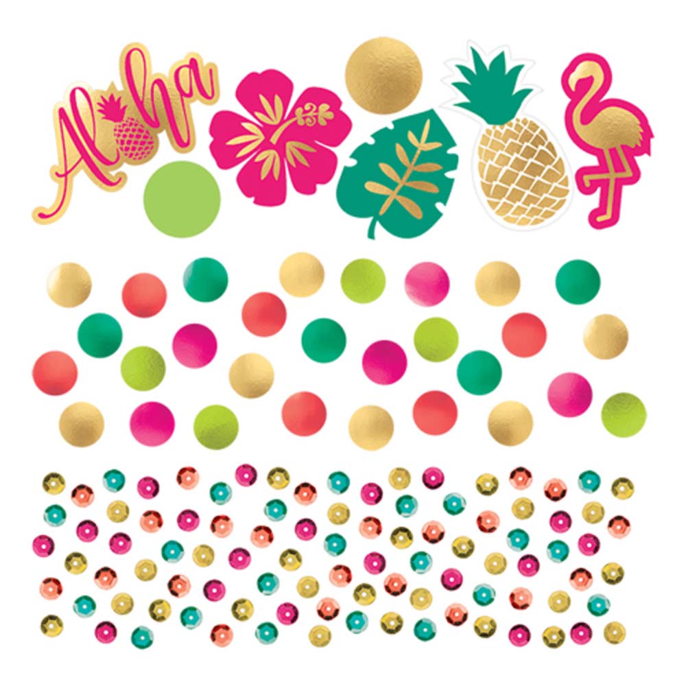 Aloha Hawaii Konfetti 34g – Farverig Dekoration til Fester