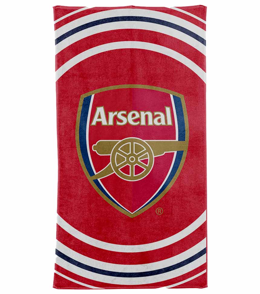 Arsenal Badehåndklæde - Perfekt gave til fodboldfans!