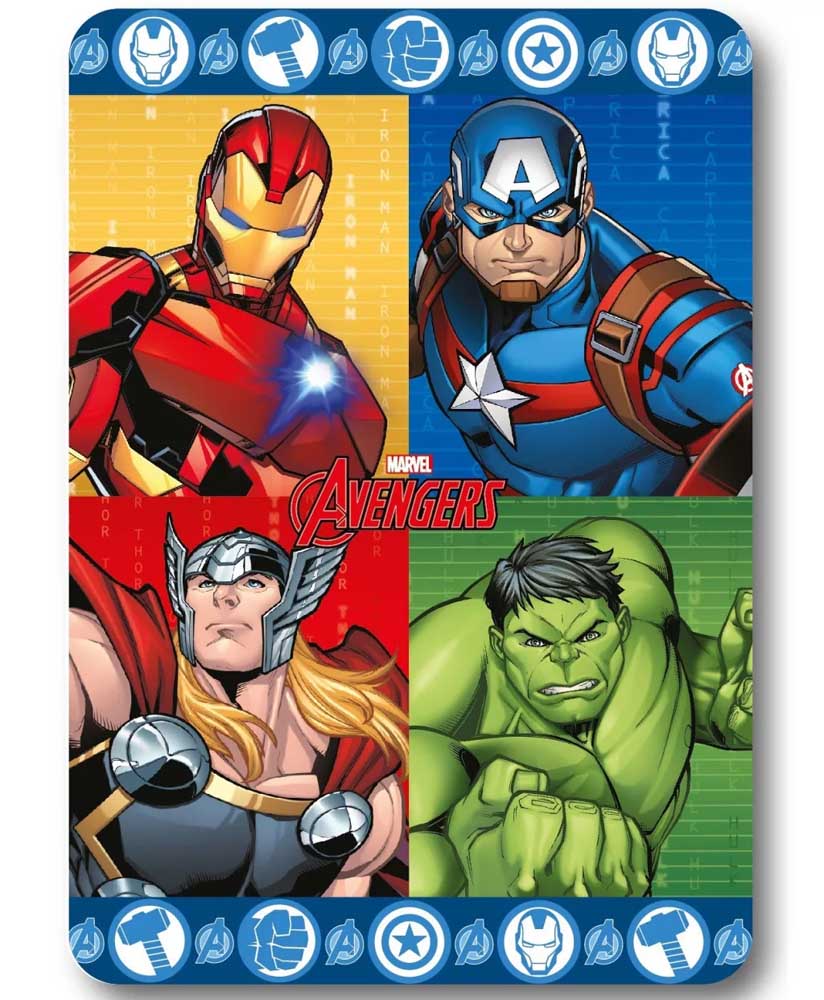 Avengers Fleecetæppe – Superheltehyggelighed til Hjemmet